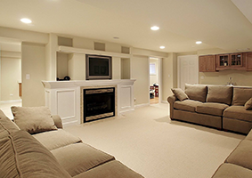 modart basement family-room